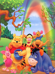 小熊维尼与跳跳虎 英文版