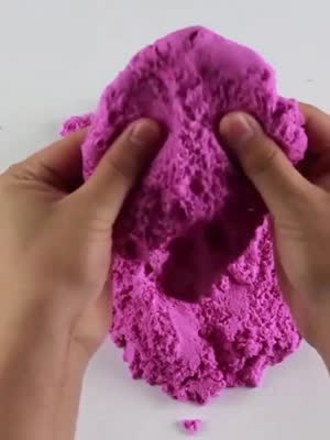 方块熊 趣味魔力沙