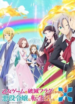 转生成为了只有乙女游戏破灭Flag的邪恶大小姐 第二季封面